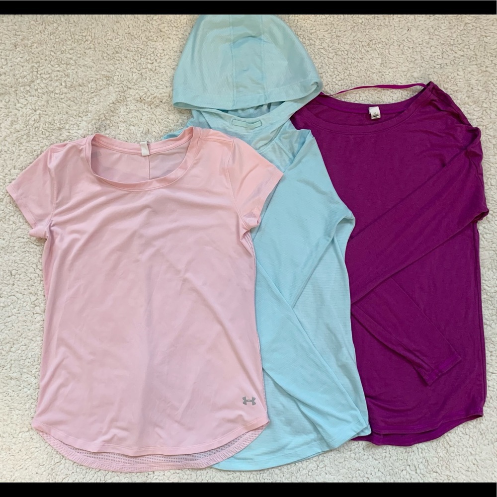 UnderArmour 3 Top Bundle | XS | Colors of Summer